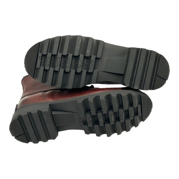 Sorel Mad Brick Six Chukka Waterproof Leather Rain Boots Redwood NIB Mens - Picture 7 of 16